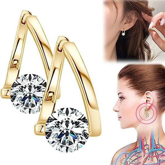 Lymphatic Drainage Earring for Weight Loss Lymphvity MagneTherapy Germanium Earring Lymphvity Magnetic Therapy Germanium Earring