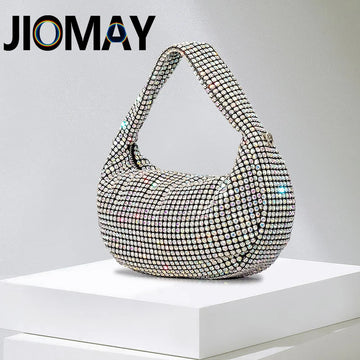Jiomay Fashion Trends Rhingestone Purse Designer de luxe sacs à main Sac d'embrayage de soirée brillants