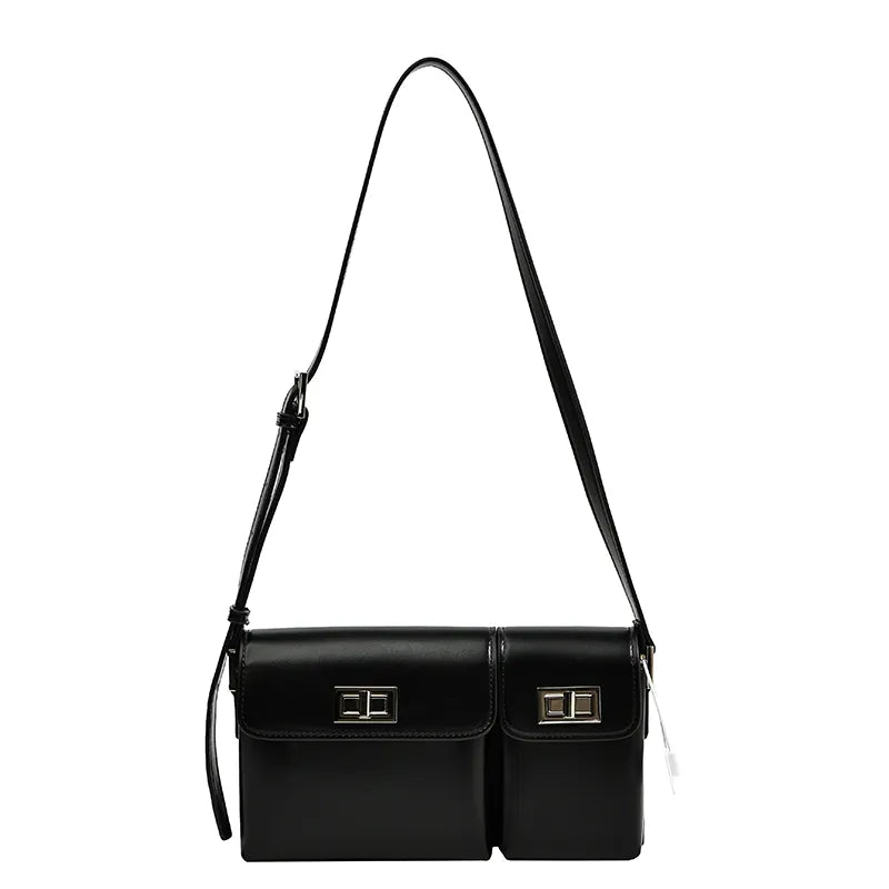 Twin Bags for Women PU Shoulder Bag Designer Armpit Bag Luxury Purses and Handbags Cute Dinner Bag